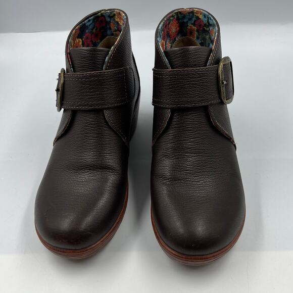 Alegria Espresso Symone Boots SYM-8104 Slip On Clogs Booties Women's UK 38 US 8 - Picture 14 of 14